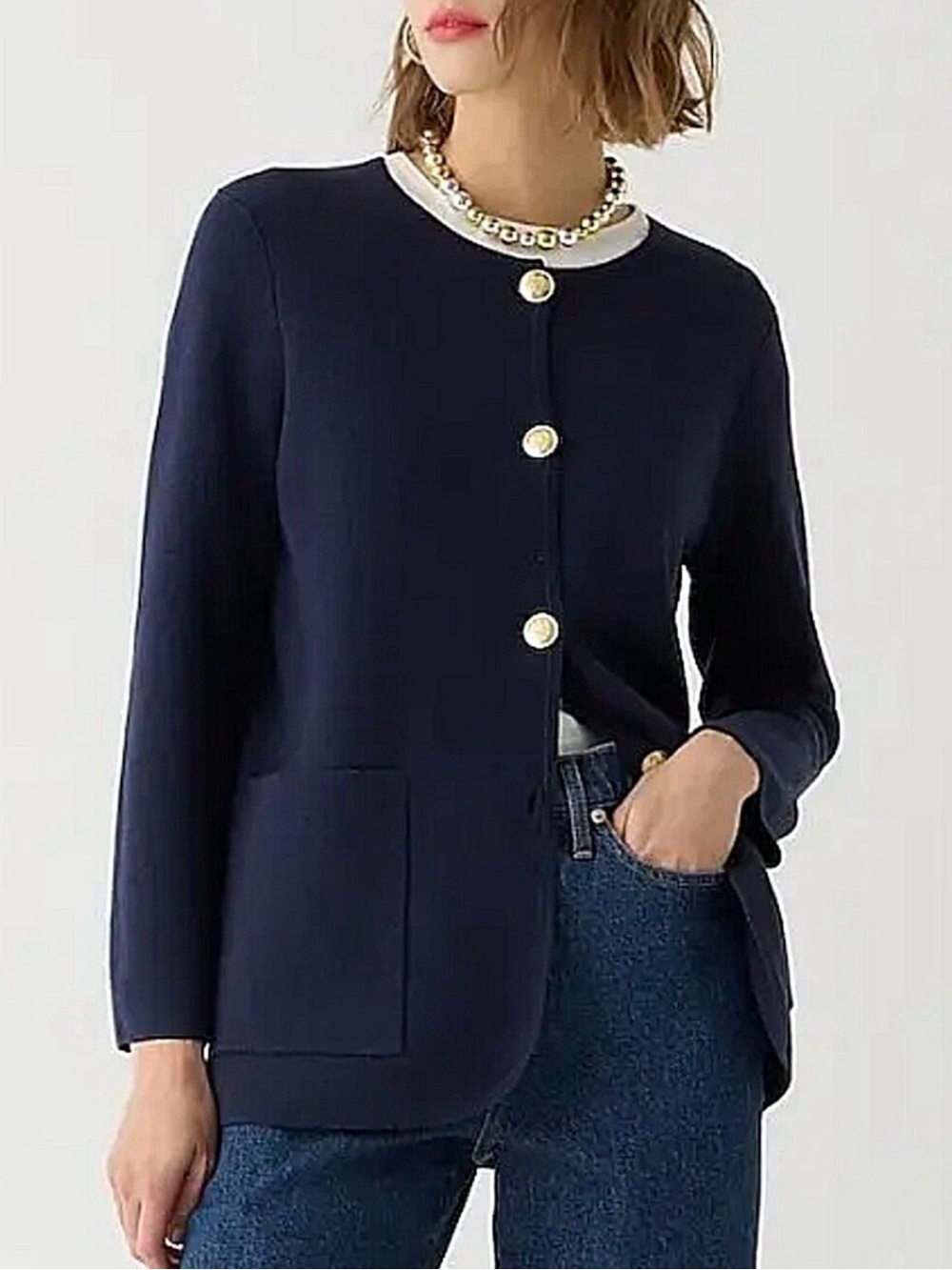 J. Crew Giselle sweater-blazer